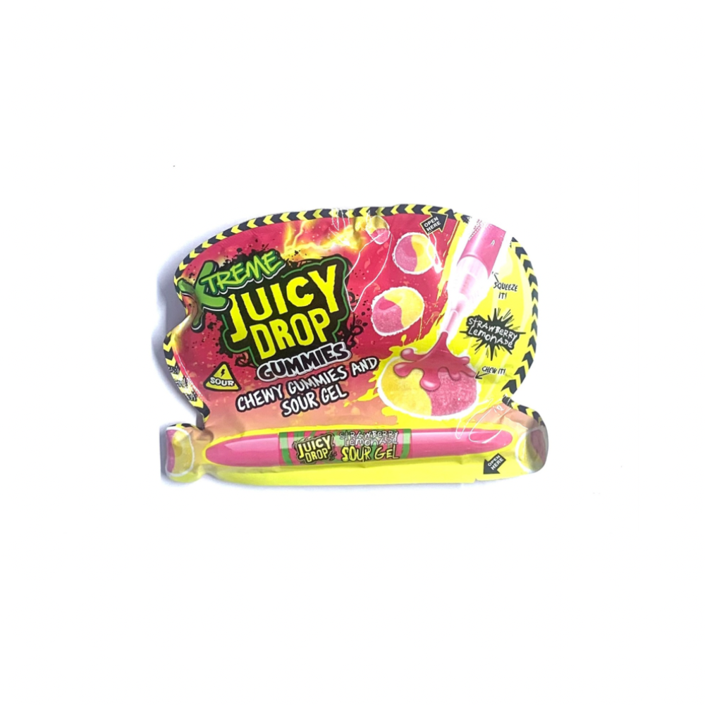 Strawberry Lemonade Xtreme Juicy Drop Gummies Cola Flavour