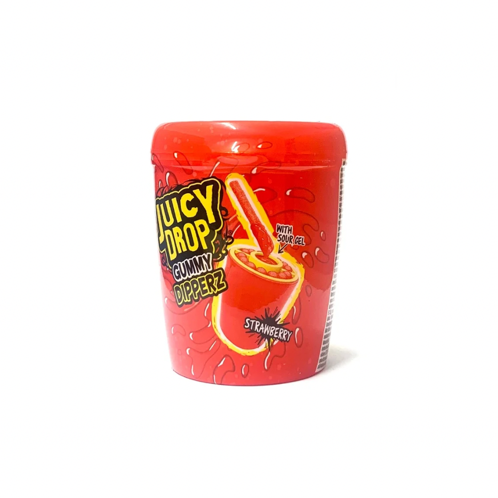 Juicy Drop Gummy Dipperz Strawberry Flavour