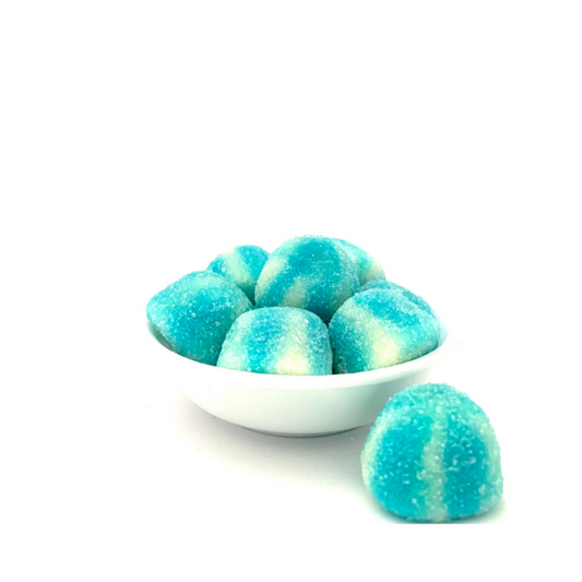 Fizzy Blue Raspberry Kisses 150g