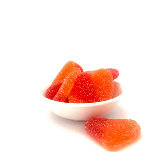 Fizzy Peach Hearts 150g