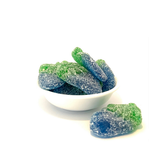 Fizzy Blue Raspberries 150g