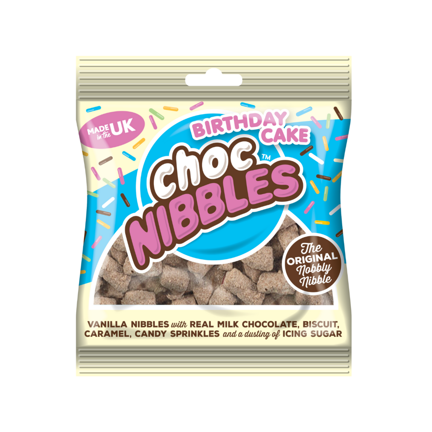 Birthday Cake Chocolate Nibbles