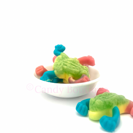 Tropical Jelly Filled Frogs 150g