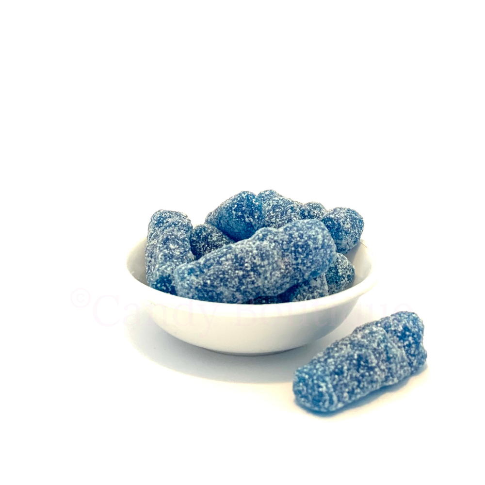 Fizzy Blue Jelly Babies 150g